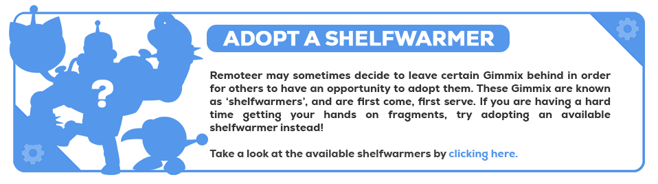Adopt a Shelfwarmer